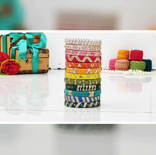 Rainbow Classic Bangles Collection