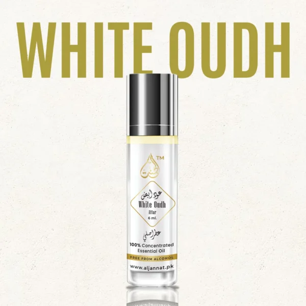 White Oudh Attar 6ml – Long-Lasting Premium Quality