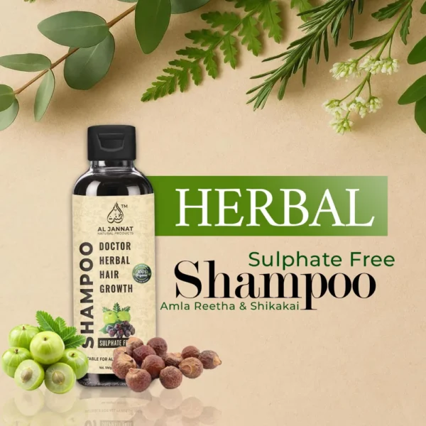 3 in 1 Chemical-Free Hair Shampoo – Gentle Clean, Condition & Repair